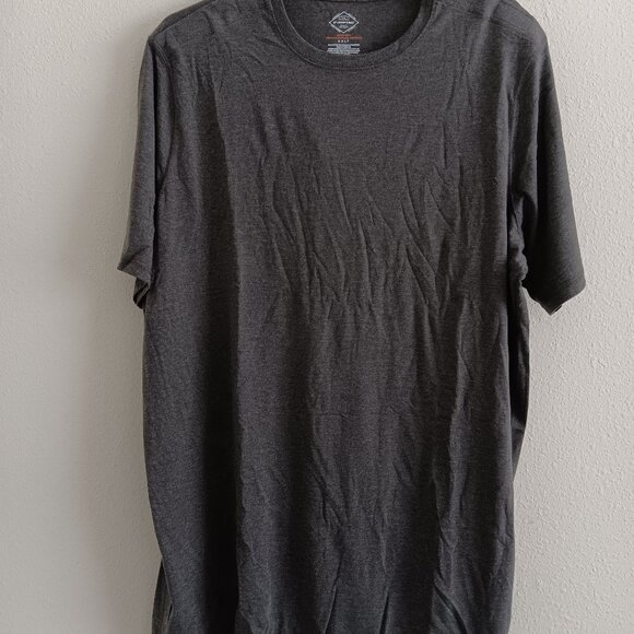 St. John's Bay Super Soft Mens Crew Neck Short Sleeve T-Shirt, Red Sz 2XLT - Picture 1 of 4